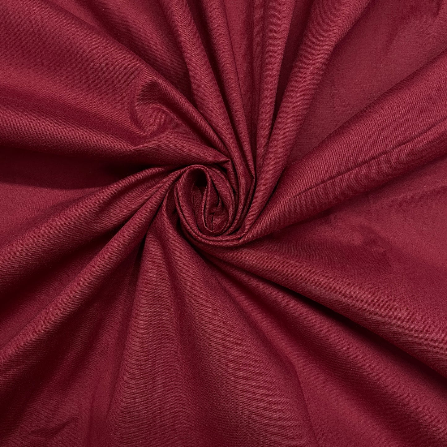 Maroon Solid Poplin Fabric - TradeUNO