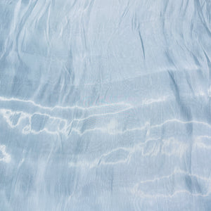Sea Blue Solid Zodiac Satin Fabric - TradeUNO