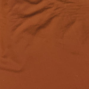Classic Orange Solid Victoria Satin Fabric