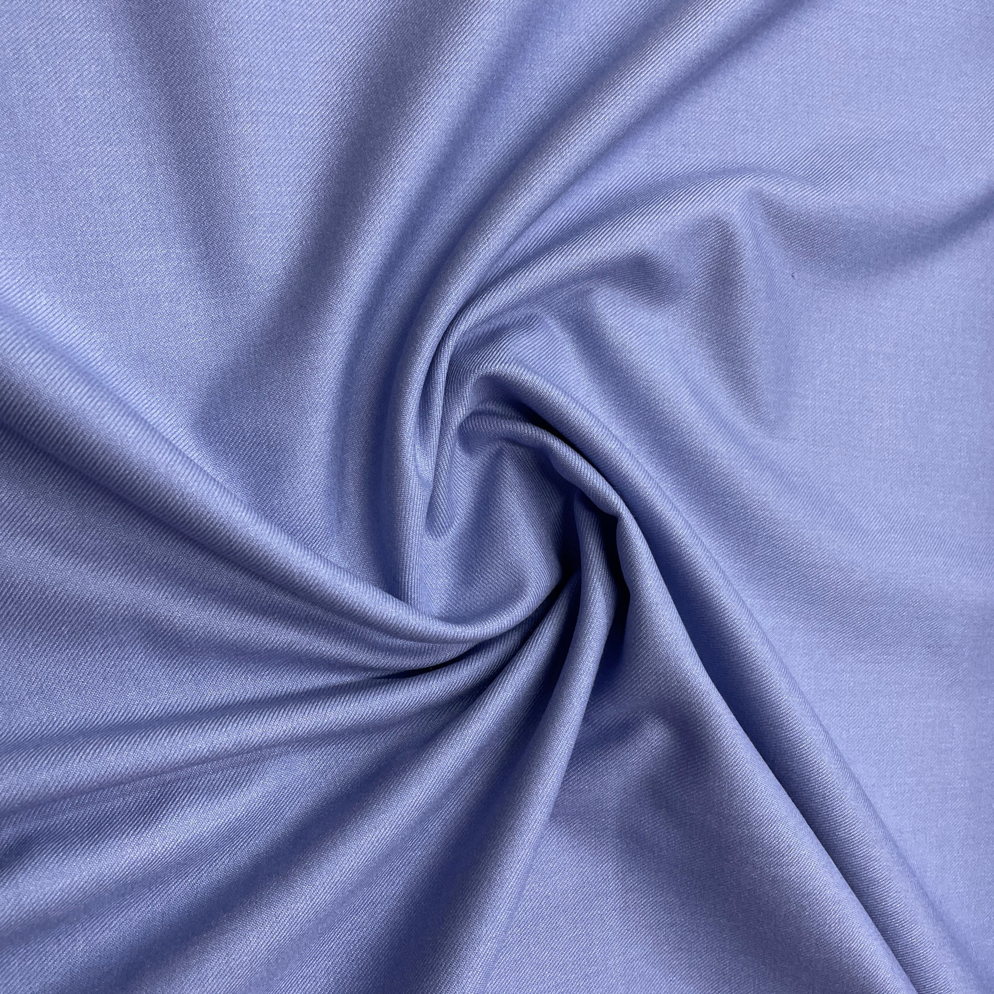 Sky Blue Solid Woollen Suiting Fabric - TradeUNO