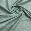 Green Geomatrical Print Woollen Suitings Fabric - TradeUNO