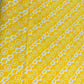 Yellow & White Traditional Print Cotton Fabric - TradeUNO