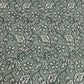 Classic Green Floral Sequence Embroidery Net Fabric
