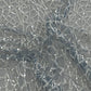 Classic Blue Geometrical Sequence Embroidery Net Fabric