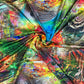 Multicolor Floral Print Viscose Satin Fabric - TradeUNO