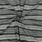 Black & Grey Floral Print Lace Fabric - TradeUNO