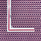 Purple Floral Print Lace Fabric - TradeUNO