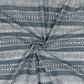 White & Grey Floral Print Lace Fabric - TradeUNO