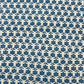 Aegean Blue Floral Print Crochet Fabric