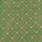 Premium Green Red Traditional Print Tanchui Jamewar Silk Fabric