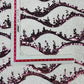 White & Pink Lace Embroidery Sequence Net Fabric - TradeUNO