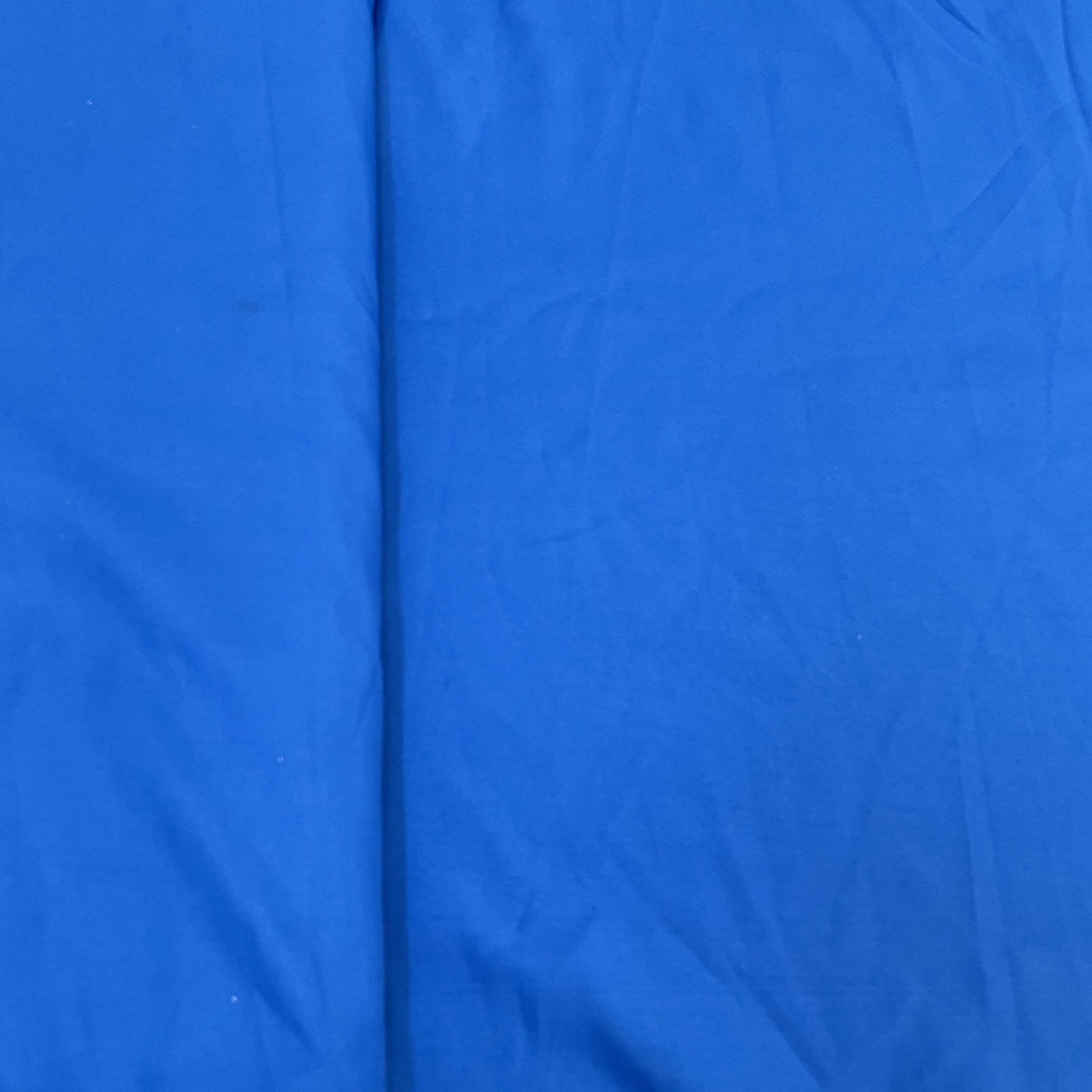 Premium Blue Solid Poly Satin Fabric