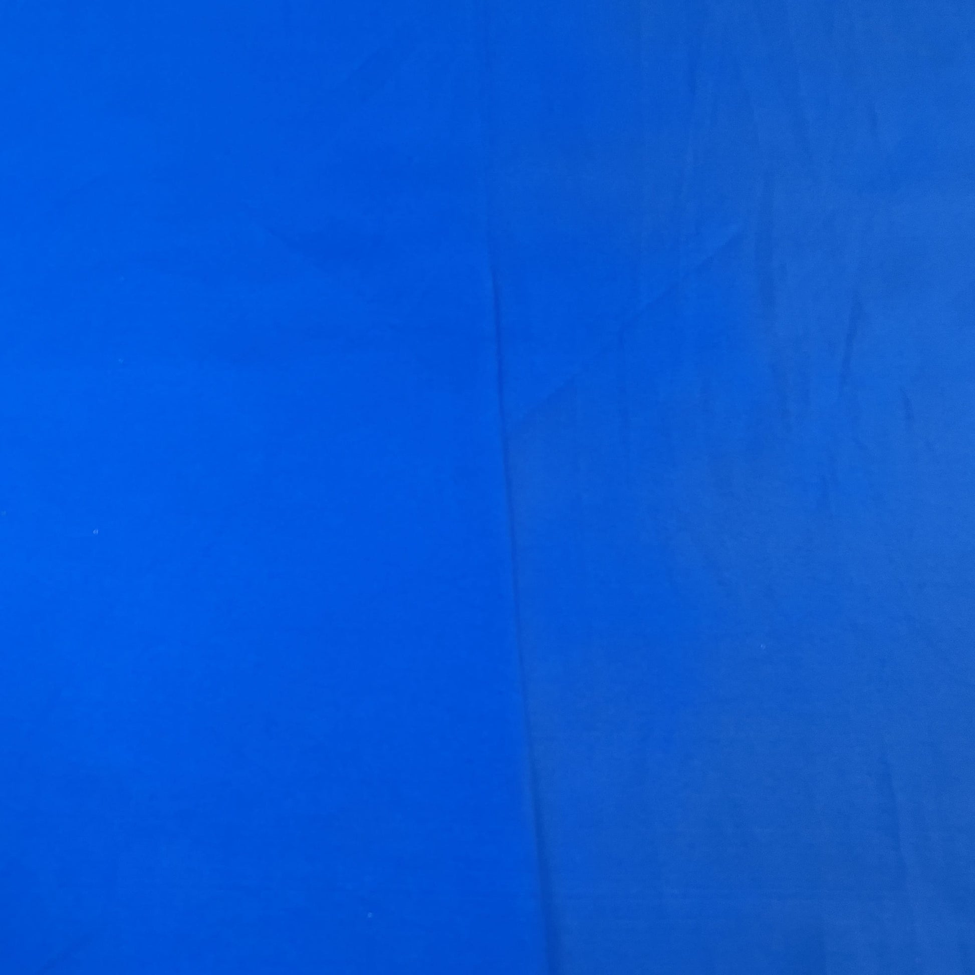 Premium Blue Solid Poly Satin Fabric