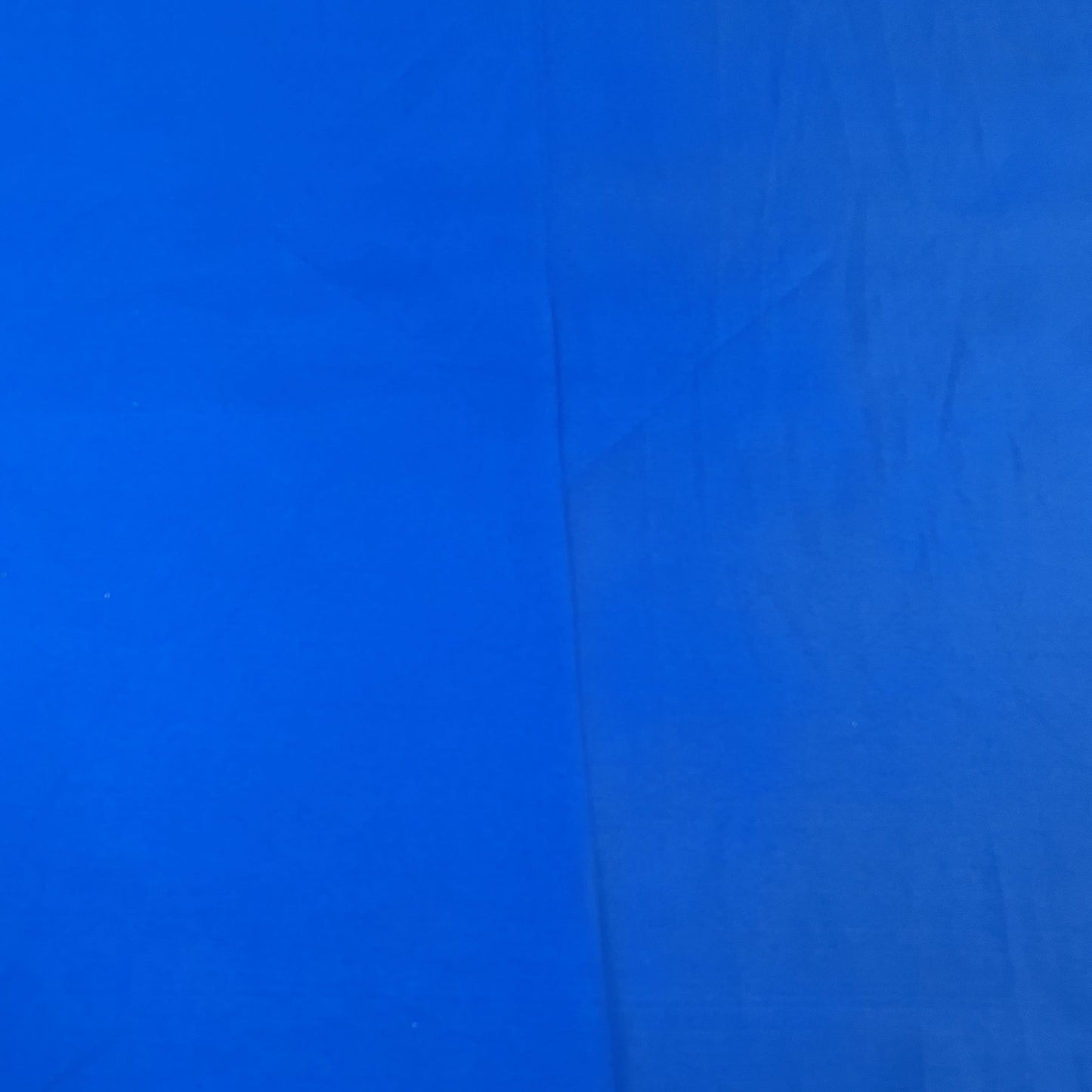 Premium Blue Solid Poly Satin Fabric