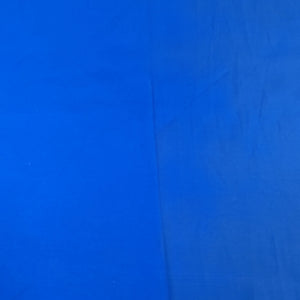 Premium Blue Solid Poly Satin Fabric