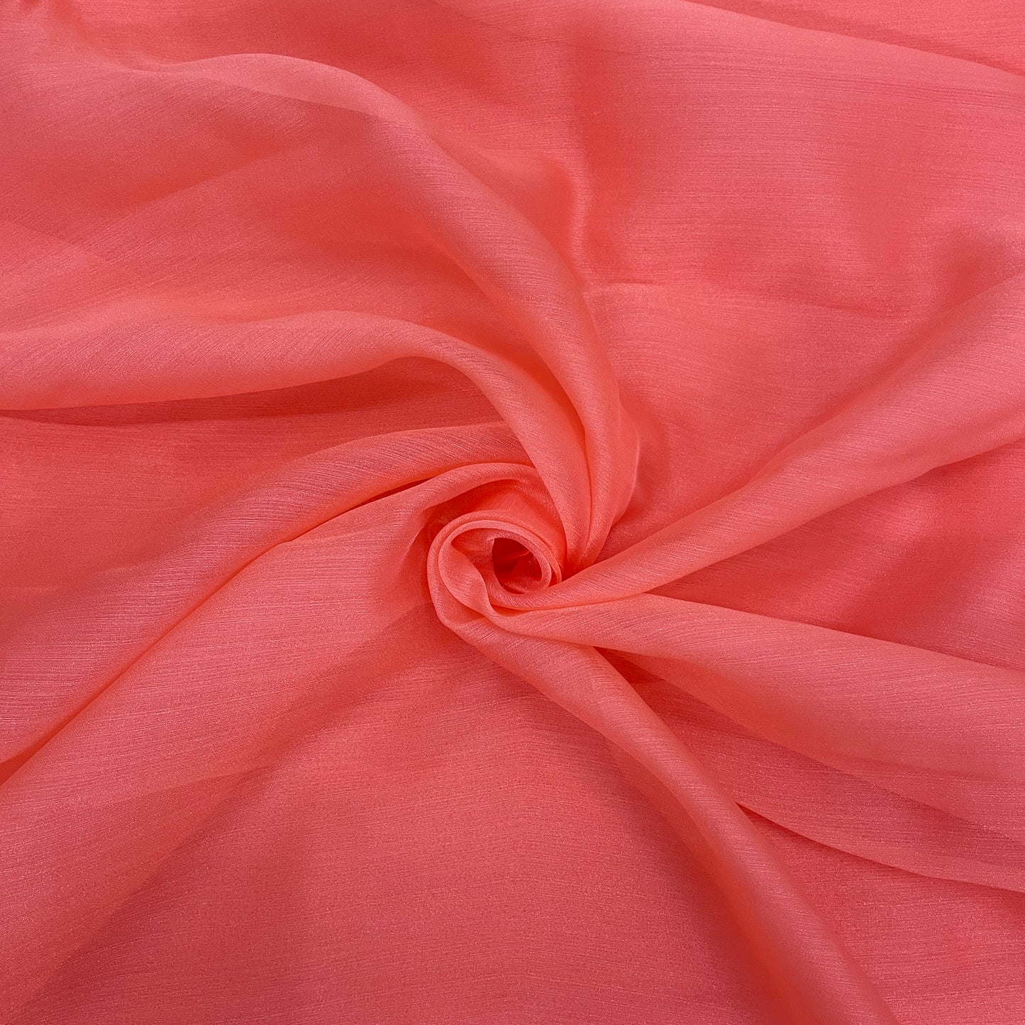 dark peach solid tissue fabric