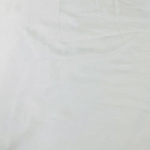 Premium White Solid Dyeable Satin Georgette Fabric