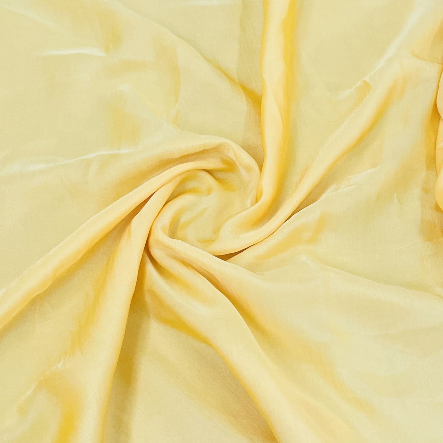 Premium Gold Yellow Solid Bemberg Silk Fabric