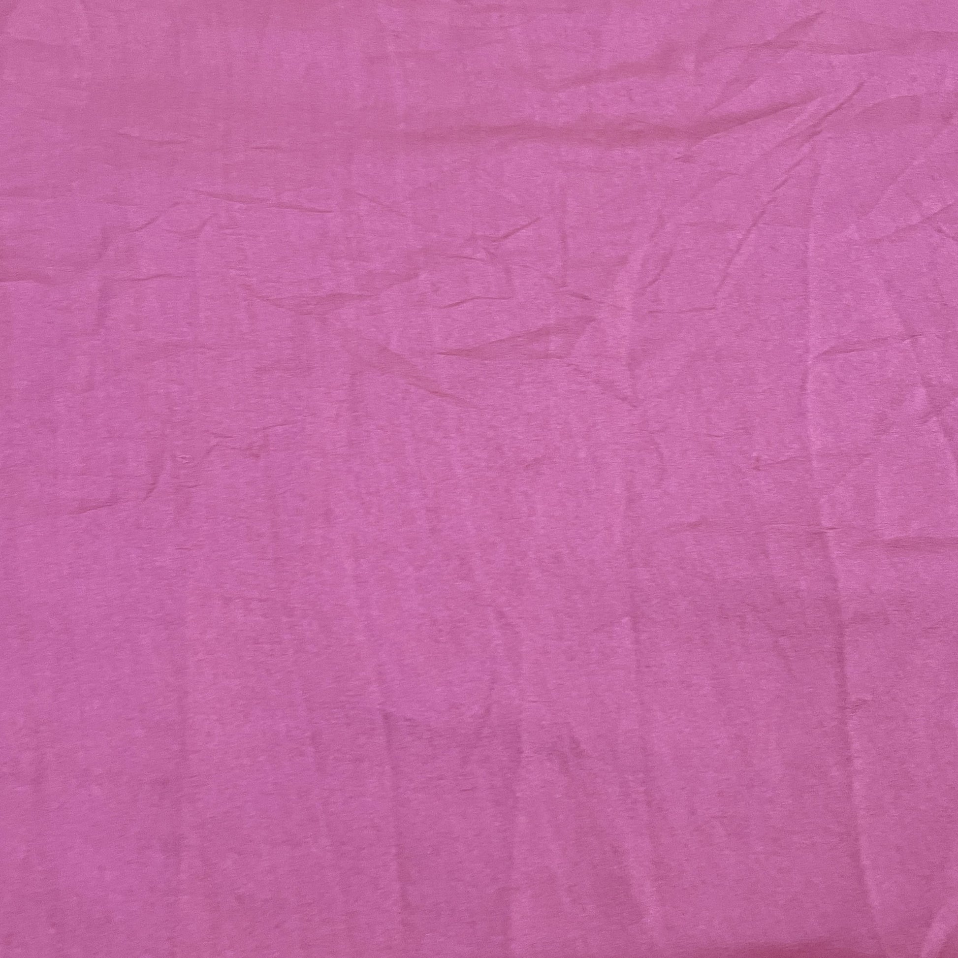 Premium French Rose Pink Solid Bemberg Silk Fabric