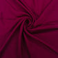Maroon Solid Satin Organza Fabric - TradeUNO