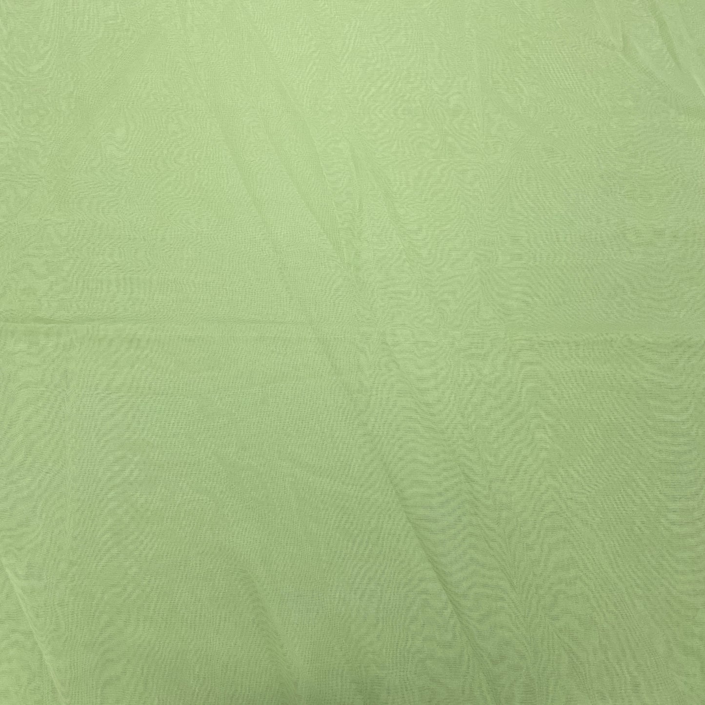 Light Green Solid Satin Organza Fabric - TradeUNO