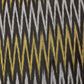 Grey With Golden Ikkat Print Cotton Fabric - TradeUNO