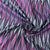 Dark Blue With Pink Ikkat Print Cotton Fabric - TradeUNO