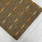 Grey With Multicolor Ikkat Cotton Fabric - TradeUNO