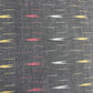 Grey With Multicolor Ikkat Cotton Fabric - TradeUNO