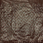Grey With Brown Silver Chevron Sequence Embroidery Net Fabric - TradeUNO