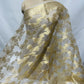 Premium Off White Floral Foil Work Oeganza Silk Jacquard Dyeable Dupatta