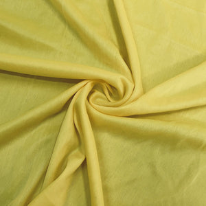 Yellow Solid Lycra Fabric - TradeUNO