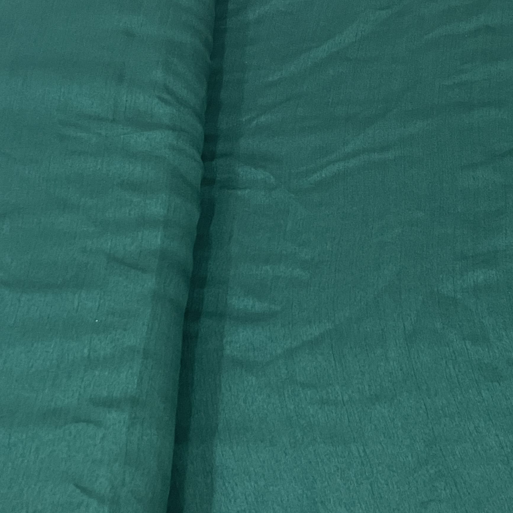 Premium Dark Green Solid Bemberg Silk Fabric