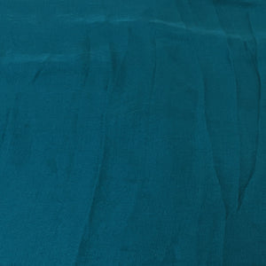 Premium Teal Green Solid Bemberg Silk Fabric