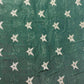 Dark Green Geometrical Zari Embroidery Sequence Chanderi Fabric - TradeUNO