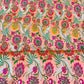 Premium Salmon Pink Floral Zari Khimkhwab Banarasi Silk