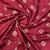 Maroon Zari Embroidery Sequence Chanderi Fabric - TradeUNO