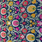 Premium Navy Blue Floral Zari Khimkhwab Banarasi Silk