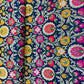 Premium Navy Blue Floral Zari Khimkhwab Banarasi Silk
