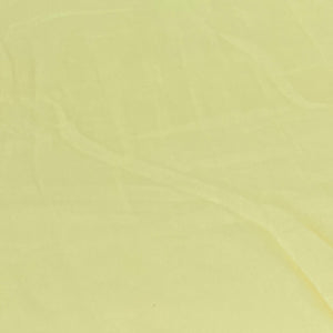 Premium Yellow Solid Bemberg Silk Fabric