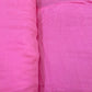 Premium Bright Pink Solid Bemberg Silk Fabric