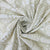 White Traditional Golden Zari Thread Embroidery Dyeable Dupion Silk Fabric - TradeUNO