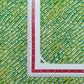Light Green & Yellow Lehariya Print Cotton Fabric Trade UNO