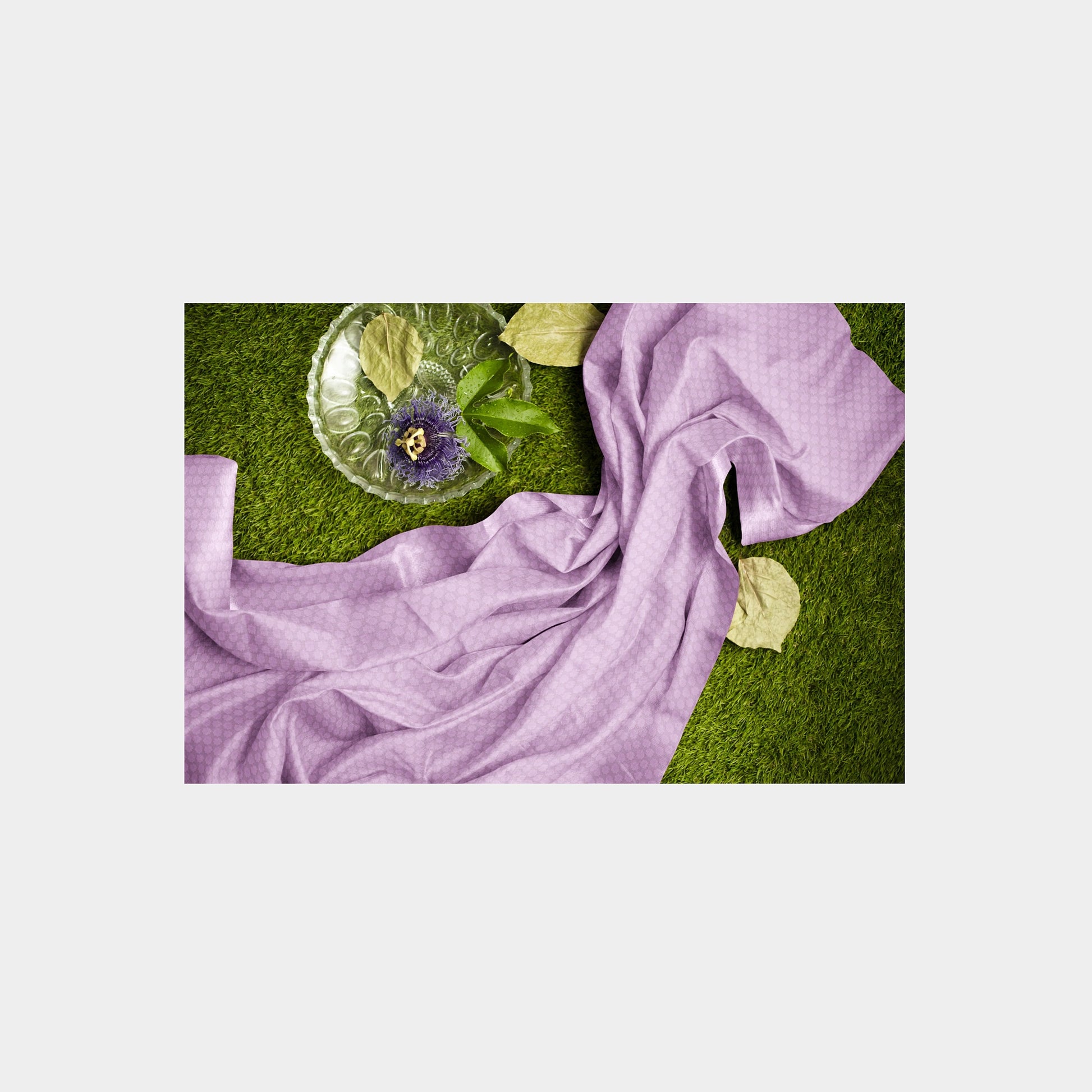 Light Pink Solid Jacquard Cotton Fabric Trade UNO
