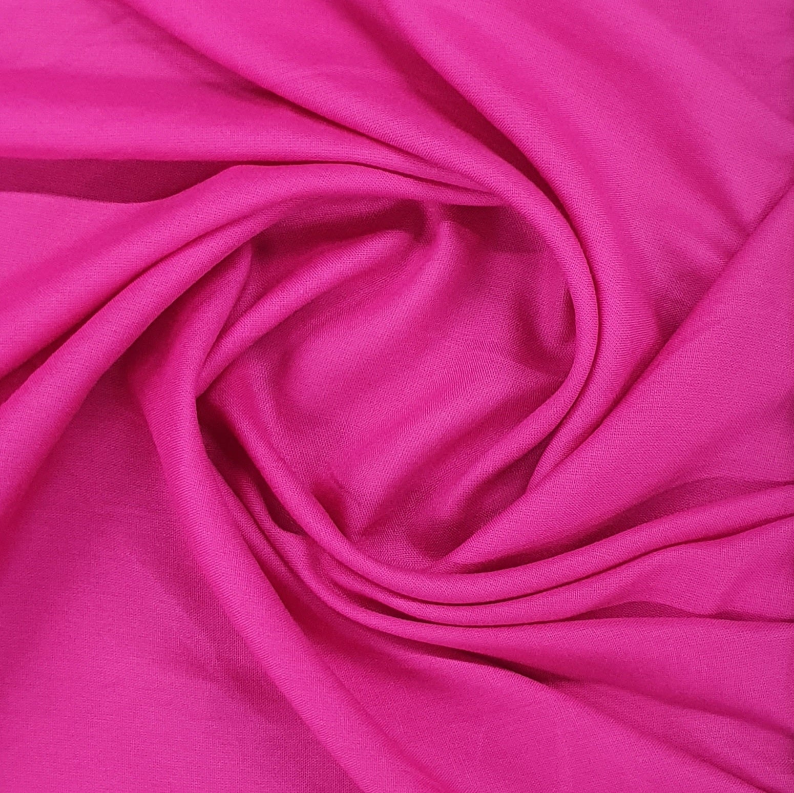Magenta Solid Rayon Fabric Trade UNO