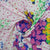 Multicolor Floral Print Crape Fabric Trade UNO