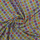 Multicolor Moroccan Print With Kantha Cotton Fabric Trade UNO