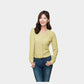 Mustard Yellow Solid Crape Fabric Trade Uno