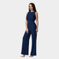 Navy Blue Solid Georgette Fabric Trade UNO