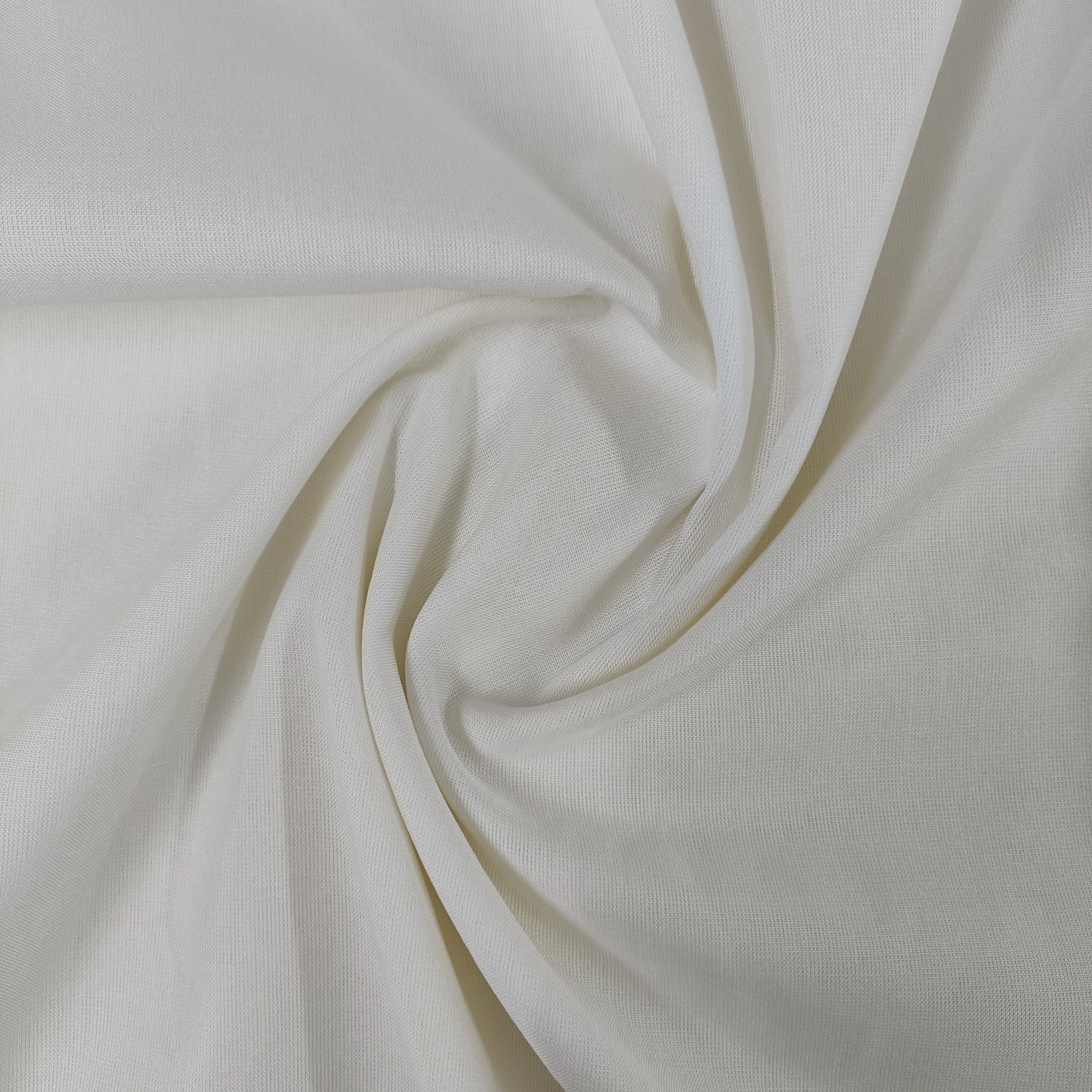 Off White 30x30/68x58-63" Rayon Ecovera - TradeUNO
